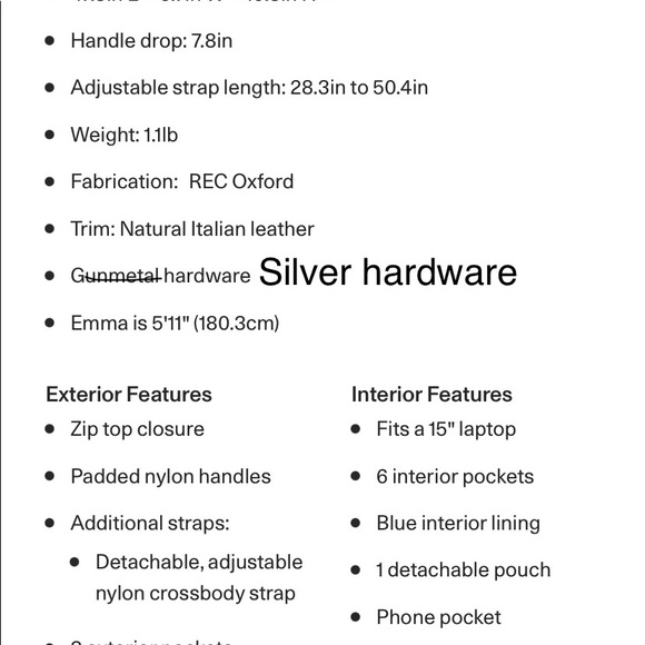 MZ Wallace Jimmy Bag with Travel sleeve - Picture 6 of 6